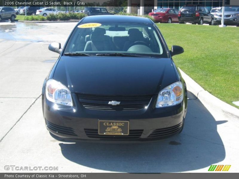 Black / Gray 2006 Chevrolet Cobalt LS Sedan