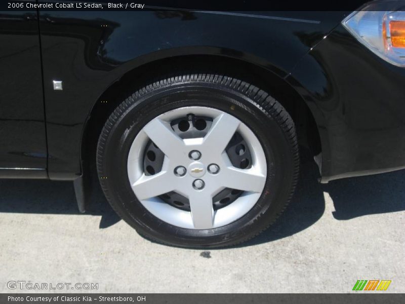 Black / Gray 2006 Chevrolet Cobalt LS Sedan