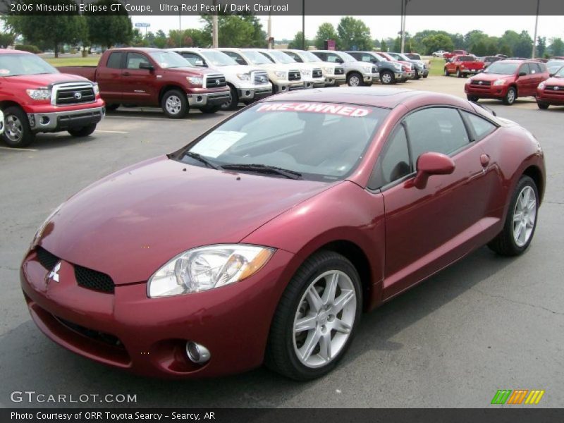 Ultra Red Pearl / Dark Charcoal 2006 Mitsubishi Eclipse GT Coupe