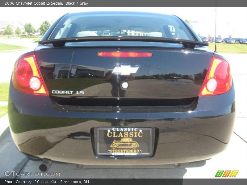 Black / Gray 2006 Chevrolet Cobalt LS Sedan