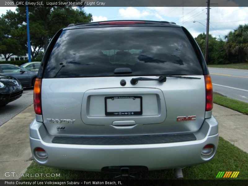 Liquid Silver Metallic / Light Gray 2005 GMC Envoy SLE