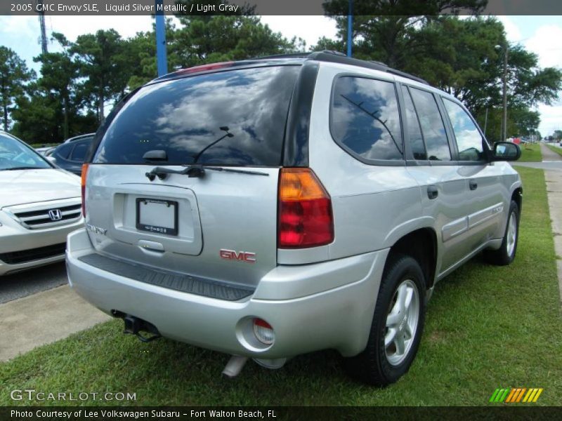 Liquid Silver Metallic / Light Gray 2005 GMC Envoy SLE