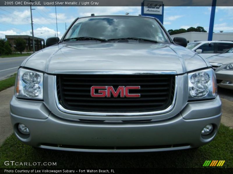 Liquid Silver Metallic / Light Gray 2005 GMC Envoy SLE