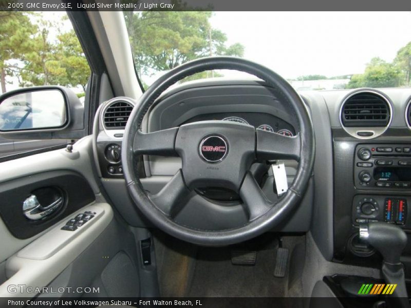Liquid Silver Metallic / Light Gray 2005 GMC Envoy SLE