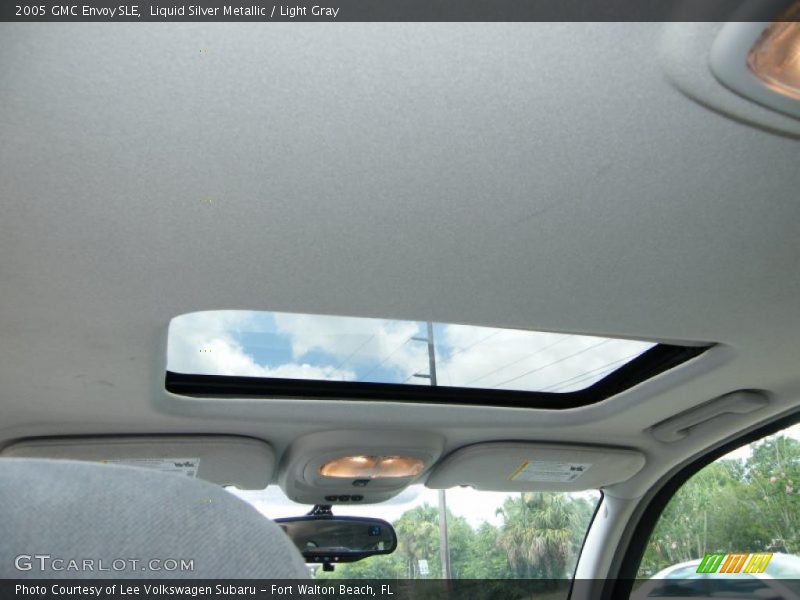 Liquid Silver Metallic / Light Gray 2005 GMC Envoy SLE