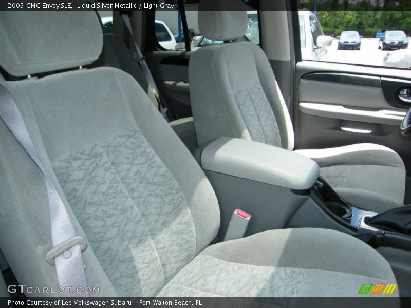 Liquid Silver Metallic / Light Gray 2005 GMC Envoy SLE
