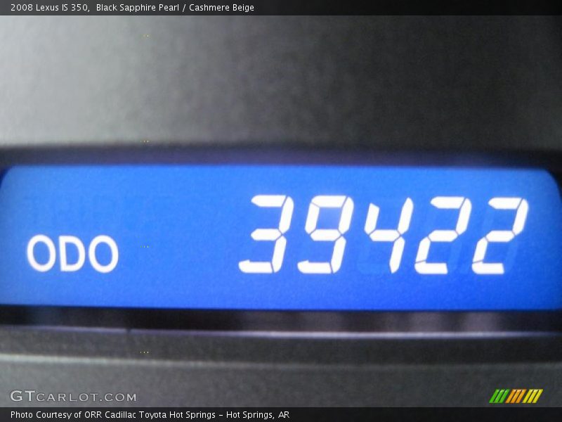 Black Sapphire Pearl / Cashmere Beige 2008 Lexus IS 350