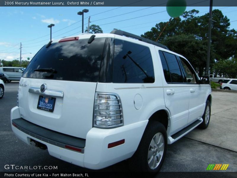 Oxford White / Camel 2006 Mercury Mountaineer Luxury