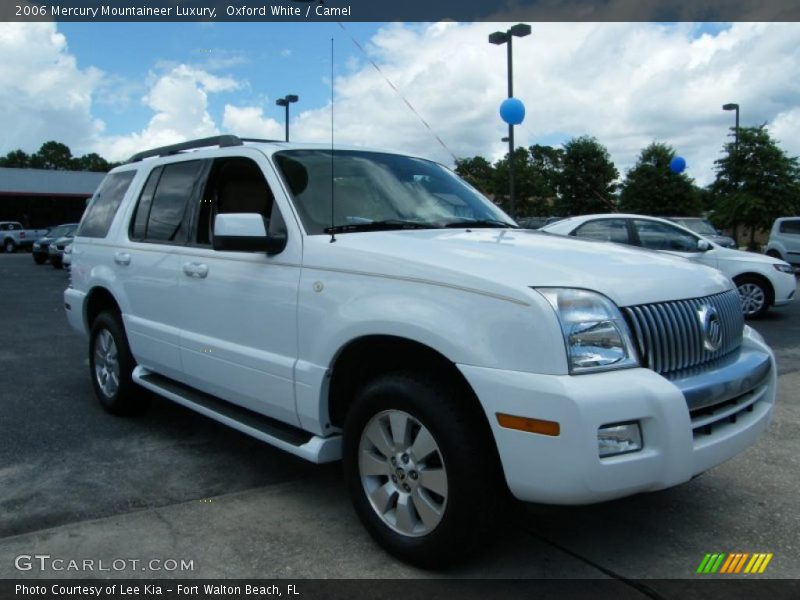 Oxford White / Camel 2006 Mercury Mountaineer Luxury