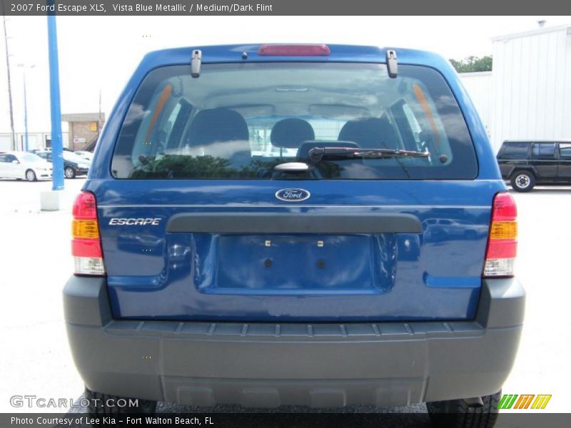 Vista Blue Metallic / Medium/Dark Flint 2007 Ford Escape XLS