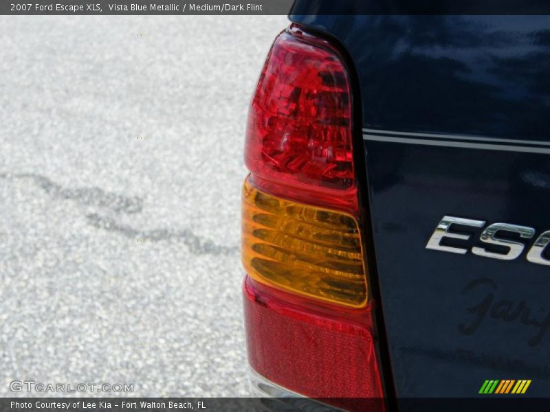 Vista Blue Metallic / Medium/Dark Flint 2007 Ford Escape XLS
