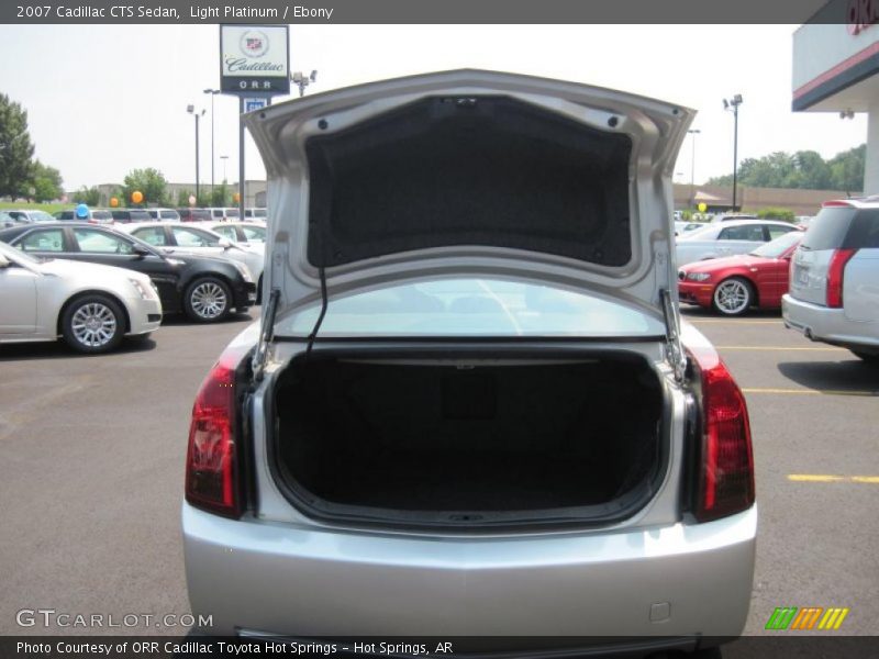 Light Platinum / Ebony 2007 Cadillac CTS Sedan