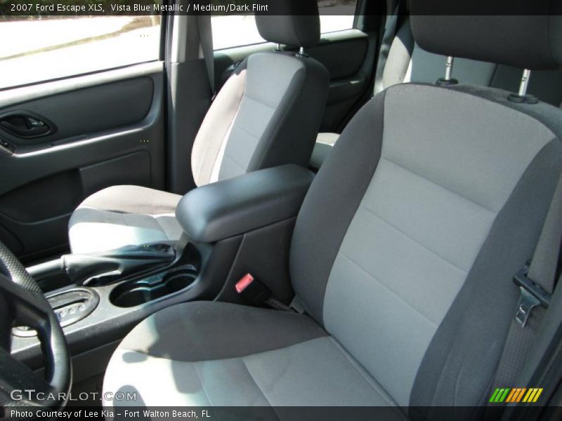 Vista Blue Metallic / Medium/Dark Flint 2007 Ford Escape XLS