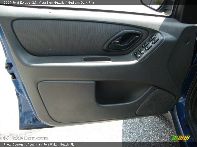 Vista Blue Metallic / Medium/Dark Flint 2007 Ford Escape XLS