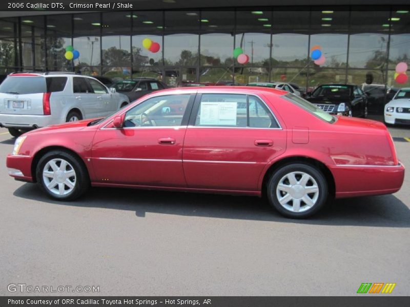 Crimson Pearl / Shale 2006 Cadillac DTS