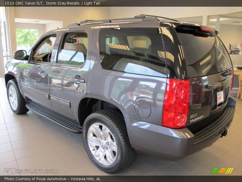 Storm Gray Metallic / Light Tan 2010 GMC Yukon SLT
