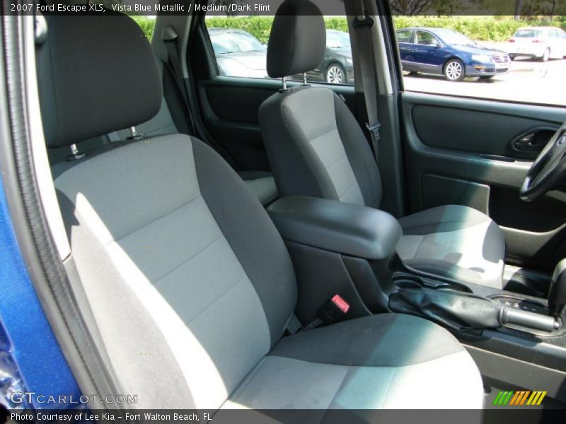 Vista Blue Metallic / Medium/Dark Flint 2007 Ford Escape XLS