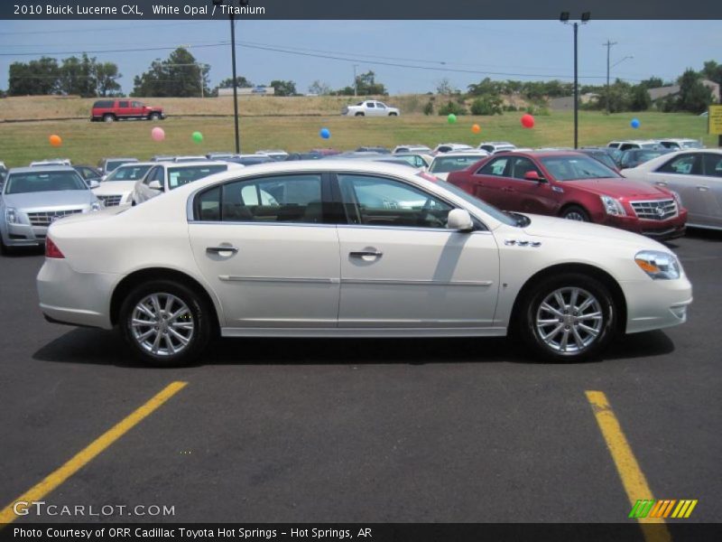 White Opal / Titanium 2010 Buick Lucerne CXL