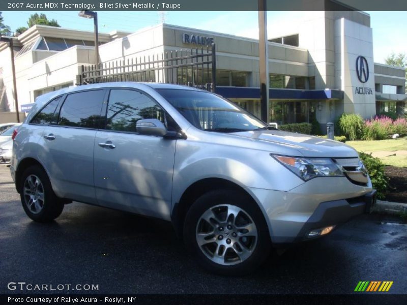 Billet Silver Metallic / Taupe 2007 Acura MDX Technology