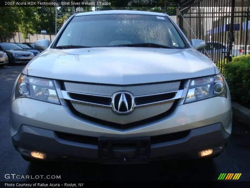 Billet Silver Metallic / Taupe 2007 Acura MDX Technology