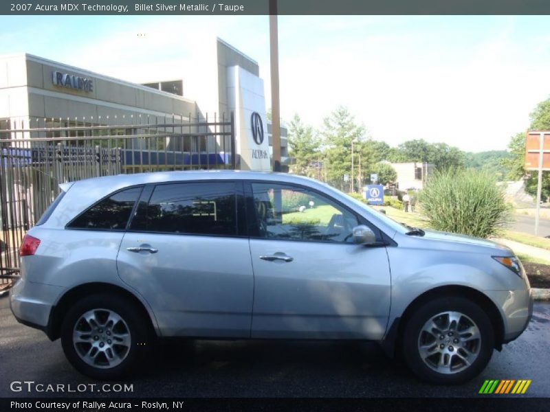 Billet Silver Metallic / Taupe 2007 Acura MDX Technology