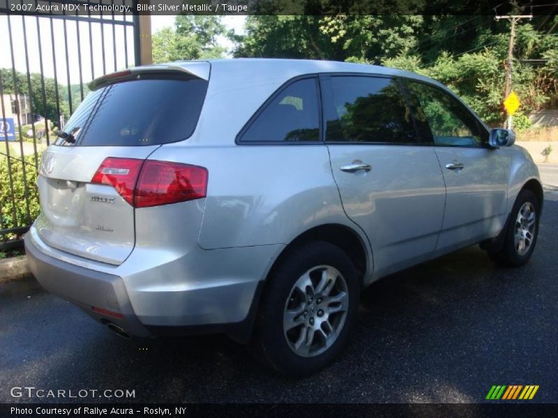 Billet Silver Metallic / Taupe 2007 Acura MDX Technology