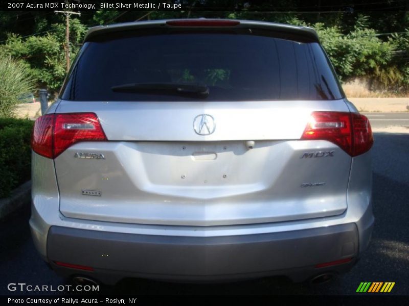 Billet Silver Metallic / Taupe 2007 Acura MDX Technology