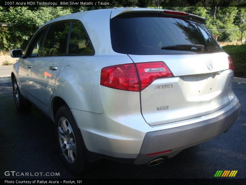Billet Silver Metallic / Taupe 2007 Acura MDX Technology