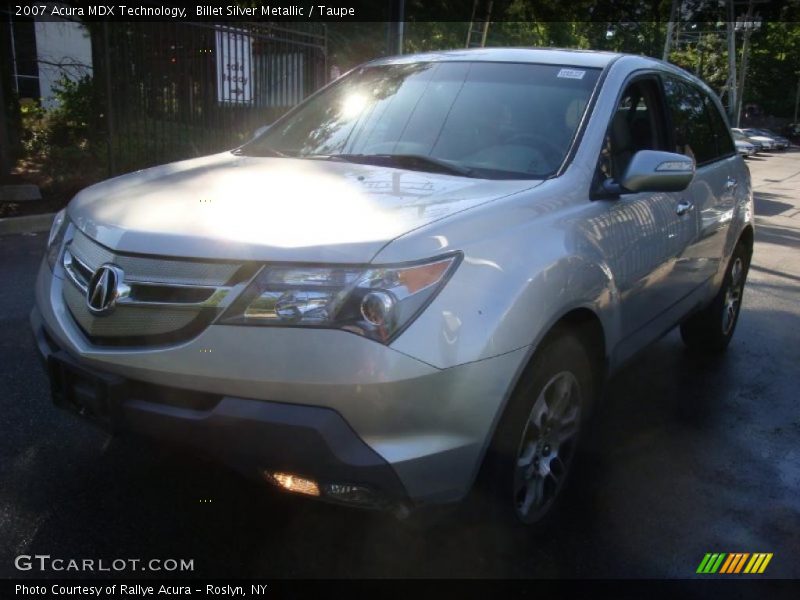Billet Silver Metallic / Taupe 2007 Acura MDX Technology