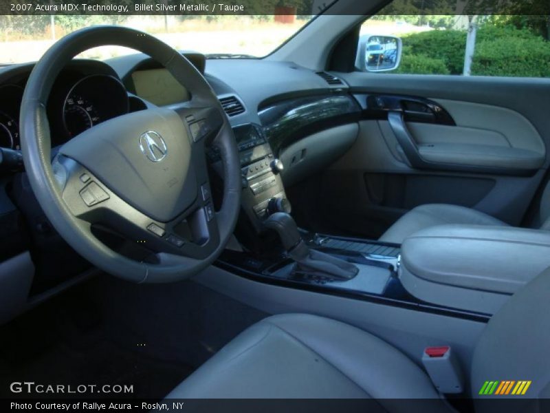 Billet Silver Metallic / Taupe 2007 Acura MDX Technology