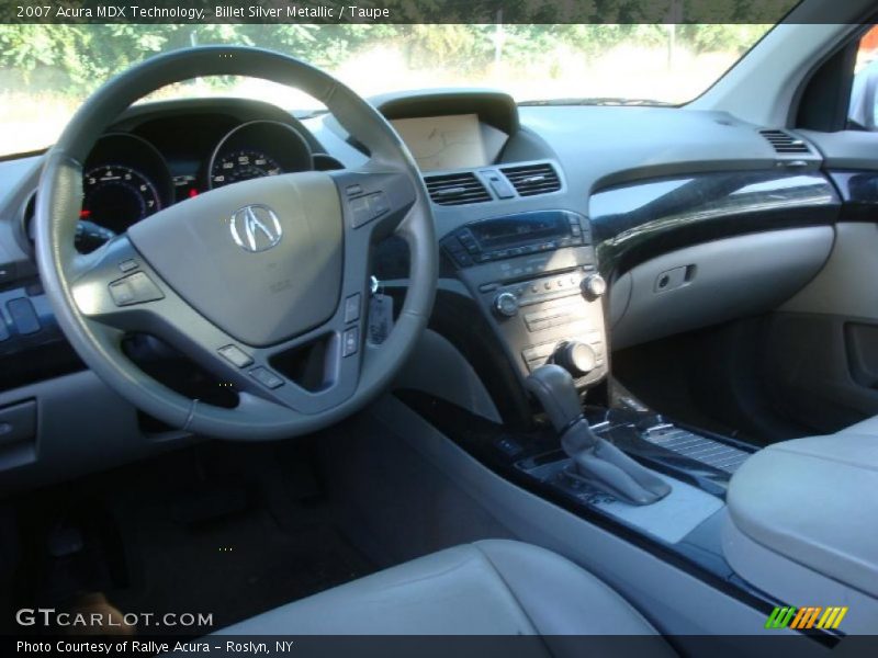 Billet Silver Metallic / Taupe 2007 Acura MDX Technology