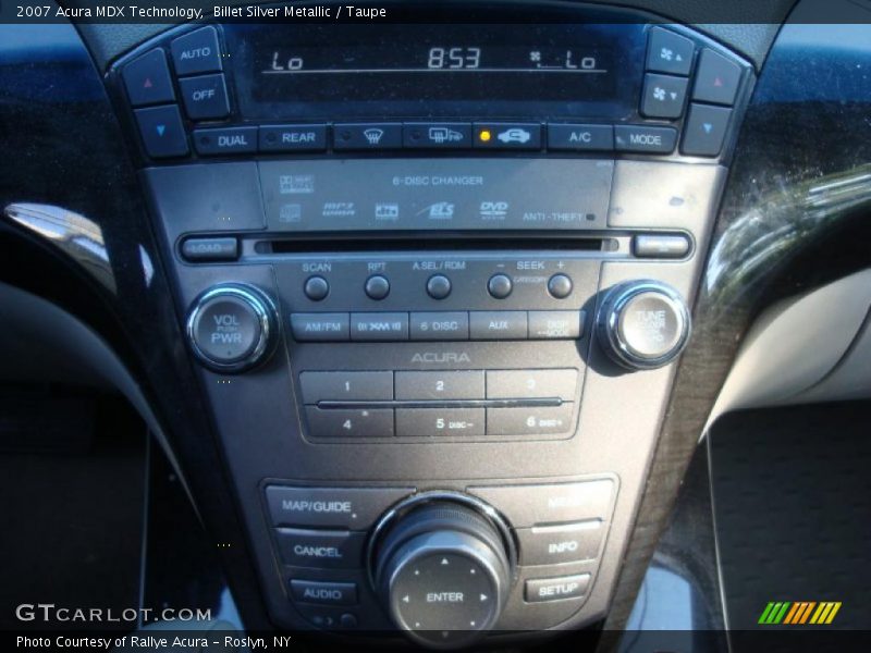 Billet Silver Metallic / Taupe 2007 Acura MDX Technology