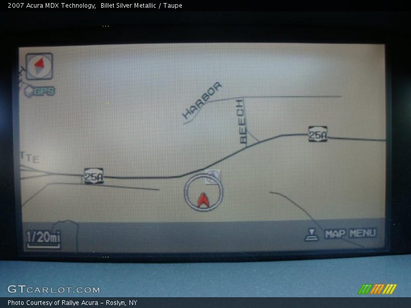 Billet Silver Metallic / Taupe 2007 Acura MDX Technology