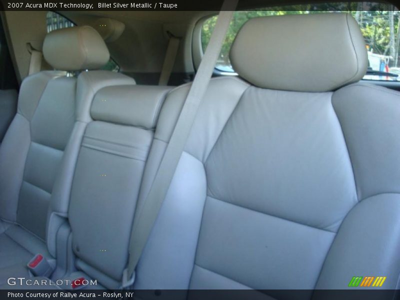 Billet Silver Metallic / Taupe 2007 Acura MDX Technology