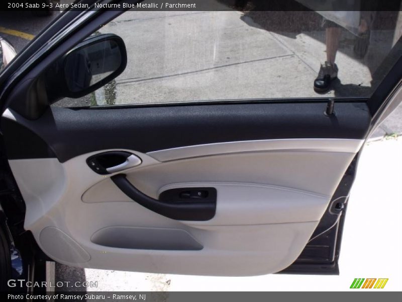 Nocturne Blue Metallic / Parchment 2004 Saab 9-3 Aero Sedan