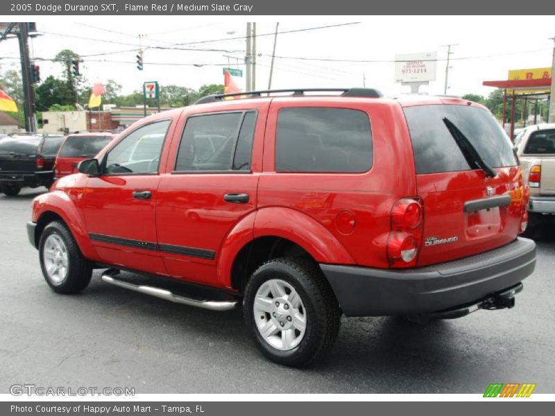 Flame Red / Medium Slate Gray 2005 Dodge Durango SXT