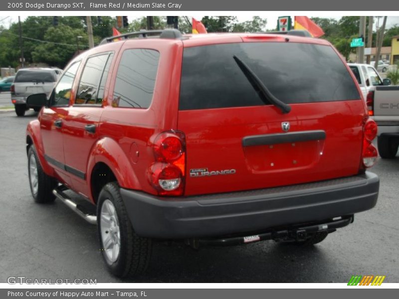 Flame Red / Medium Slate Gray 2005 Dodge Durango SXT