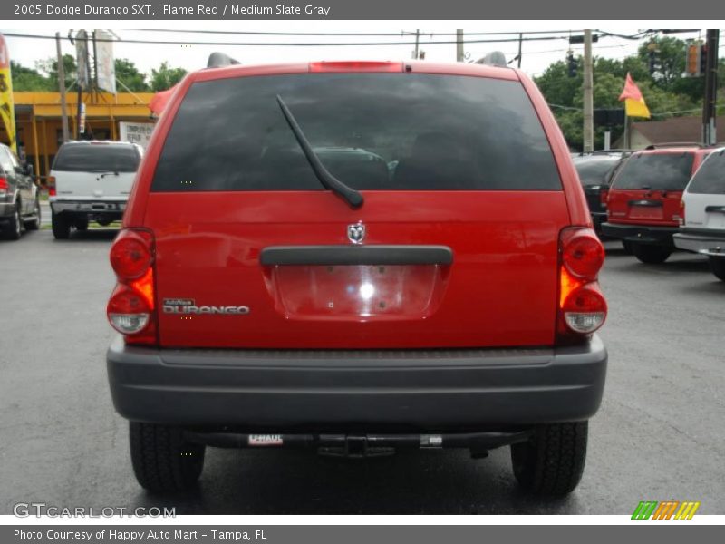 Flame Red / Medium Slate Gray 2005 Dodge Durango SXT