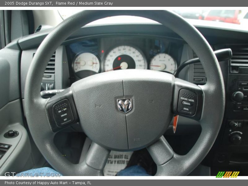 Flame Red / Medium Slate Gray 2005 Dodge Durango SXT