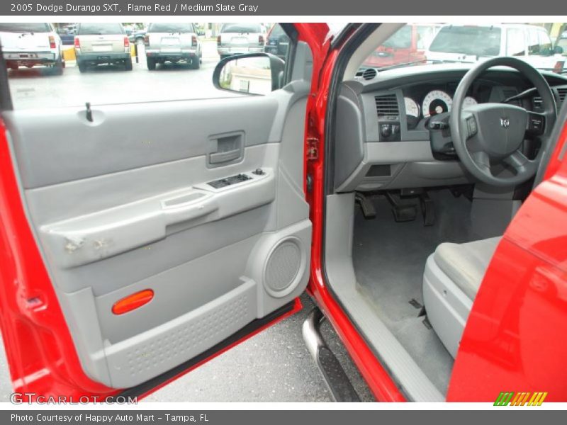 Flame Red / Medium Slate Gray 2005 Dodge Durango SXT