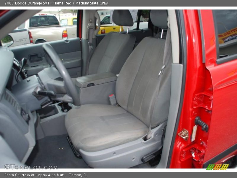 Flame Red / Medium Slate Gray 2005 Dodge Durango SXT