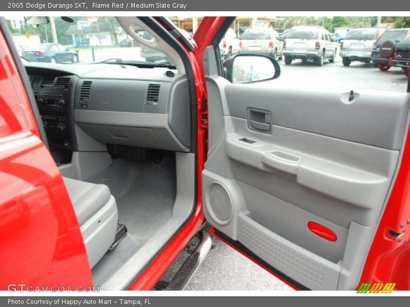 Flame Red / Medium Slate Gray 2005 Dodge Durango SXT