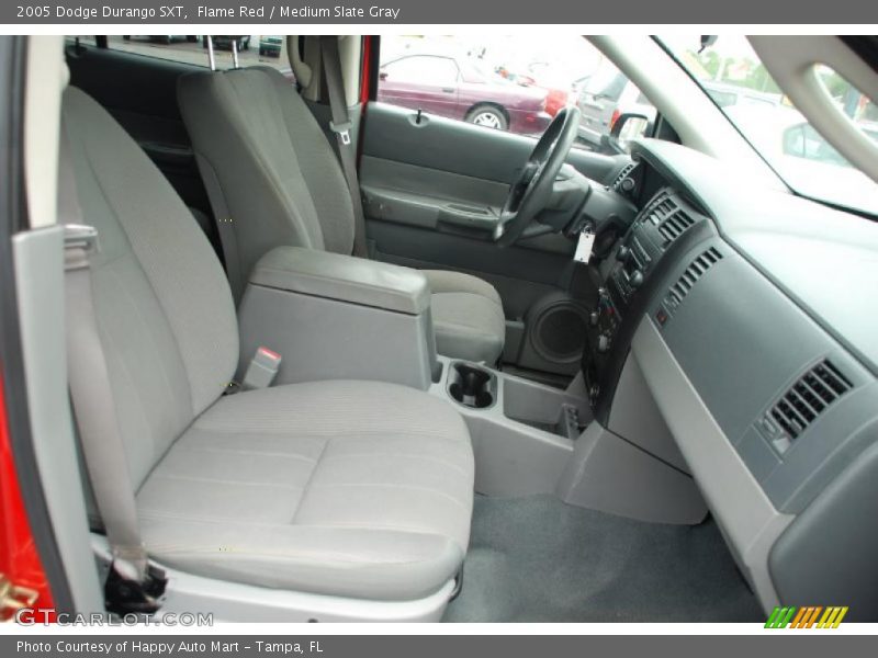 Flame Red / Medium Slate Gray 2005 Dodge Durango SXT