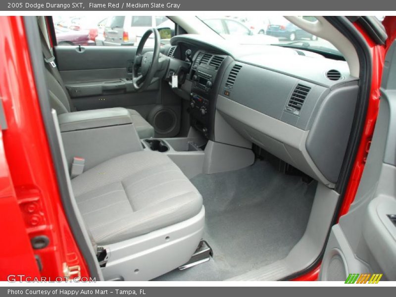Flame Red / Medium Slate Gray 2005 Dodge Durango SXT