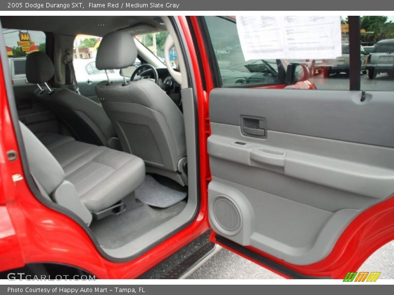 Flame Red / Medium Slate Gray 2005 Dodge Durango SXT