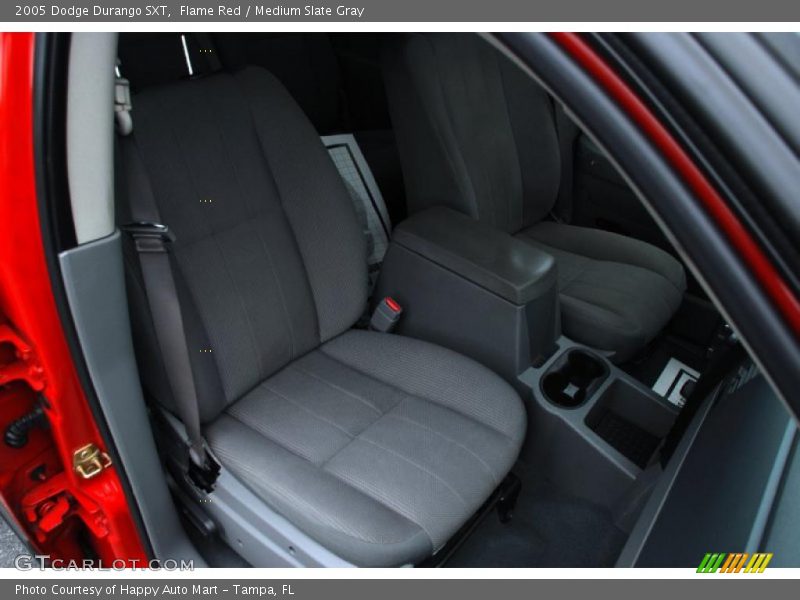 Flame Red / Medium Slate Gray 2005 Dodge Durango SXT