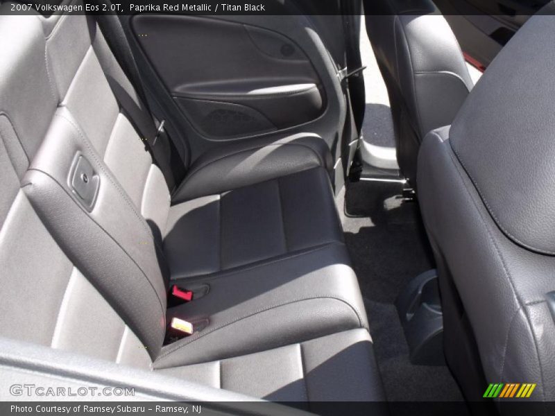 Paprika Red Metallic / Titan Black 2007 Volkswagen Eos 2.0T