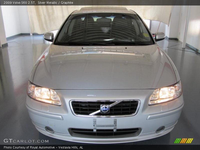 Silver Metallic / Graphite 2009 Volvo S60 2.5T