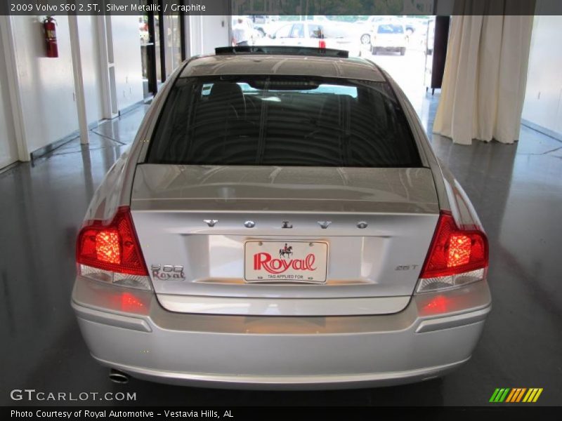 Silver Metallic / Graphite 2009 Volvo S60 2.5T
