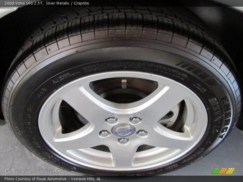 Silver Metallic / Graphite 2009 Volvo S60 2.5T